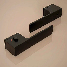 klika TI - GORDO - RT5 4084 - Černá mat, s uzamykáním, 38-45 mm klika TI - GORDO - RT5 4084 - Černá mat, s uzamykáním, 38-45 mm