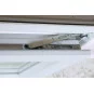 Plastové okno | 50x50 cm (500x500 mm) | Levé| Bílé | jednokřídlé | Teplý meziskelní rámeček