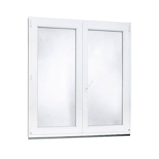 Dvoukřídlé - Plastové okno | 125 x 130 cm (1250 x 1300 mm) | Bílé Dvoukřídlé - Plastové okno | 125 x 130 cm (1250 x 1300 mm) | Bílé