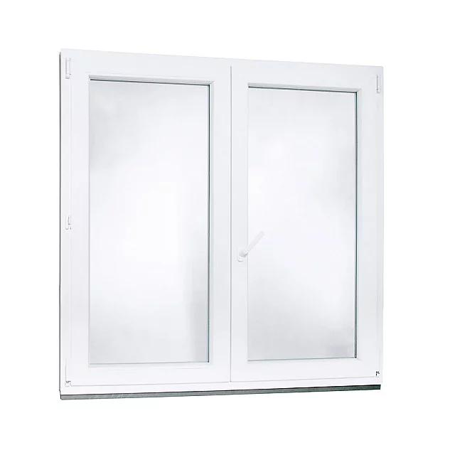 Dvoukřídlé - Plastové okno | 150x150 cm (1500x1500 mm) | Bílé | Teplý meziskelní rámeček