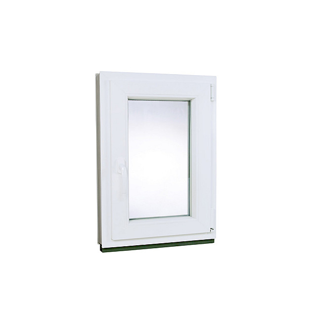 Plastové okno | 50 x 60 cm (500 x 600 mm) | Bílé / Antracit |otevíravé i sklopné | pravé Plastové okno | 50 x 60 cm (500 x 600 mm) | Bílé / Antracit |otevíravé i sklopné | pravé
