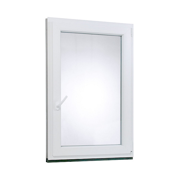 Jednokřídlé Plastové okno | 70x100 cm (700x1000 mm) | Pravé| Bílé Jednokřídlé Plastové okno | 70x100 cm (700x1000 mm) | Pravé| Bílé
