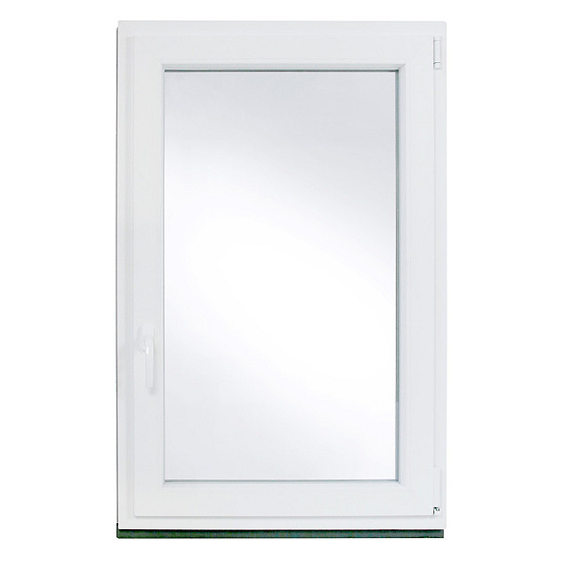 Jednokřídlé Plastové okno | 80x130 cm (800x1300 mm) | Pravé | Bílé Jednokřídlé Plastové okno | 80x130 cm (800x1300 mm) | Pravé | Bílé