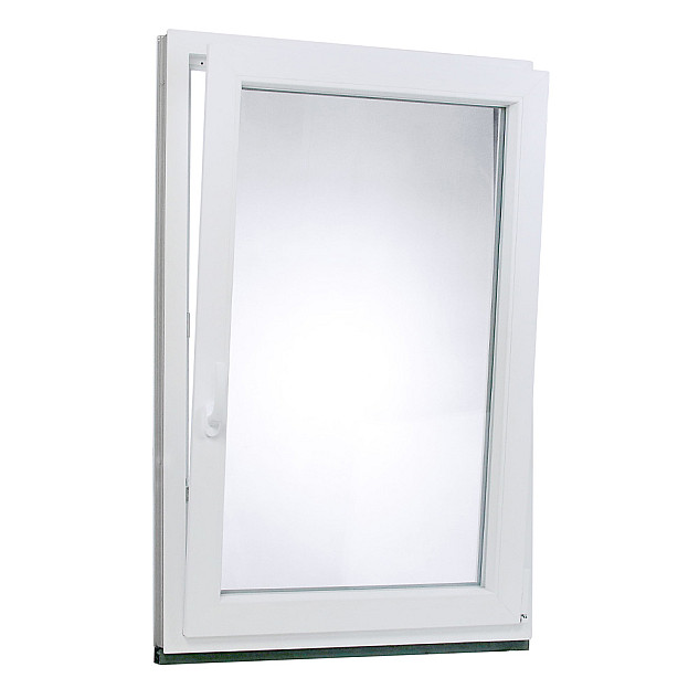 Jednokřídlé Plastové okno | 80x130 cm (800x1300 mm) | Pravé | Bílé Jednokřídlé Plastové okno | 80x130 cm (800x1300 mm) | Pravé | Bílé