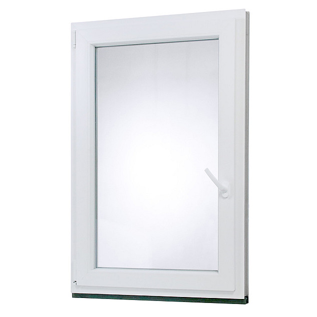 Plastové okno | 80 x 120 cm (800 x 1200 mm) | Bílé / Antracit |otevíravé i sklopné | pravé Plastové okno | 80 x 120 cm (800 x 1200 mm) | Bílé / Antracit | otevíravé i sklopné | pravé