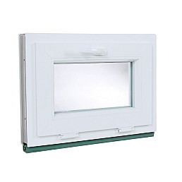 Plastové okno | 50 x 42 cm (500 x 420 mm) | bílé | sklopné