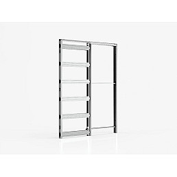 Bezobložkové stavební pouzdro Ermetika ABSOLUTE EVOKIT - do sádrokartonu