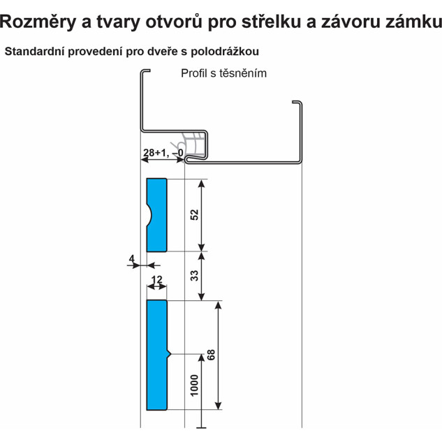 Protipožární ocelové zárubně pro sádrokarton/zděnou příčku Protipožární ocelové zárubně pro sádrokarton/zděnou příčku